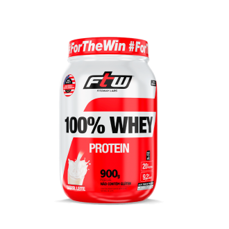 100% Whey protein - leite - 900g