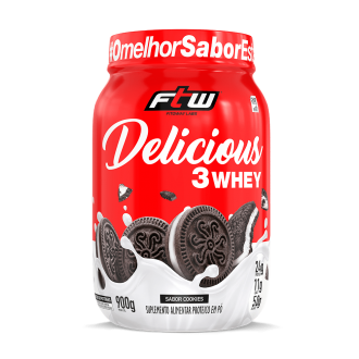 Delicious 3Whey - cookies - 900g