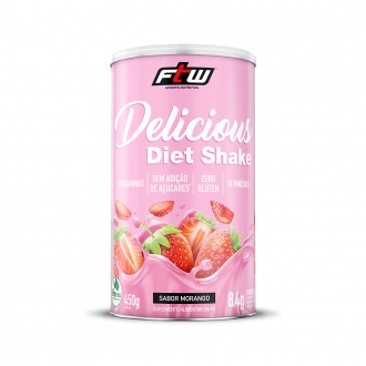 Delicious diet shake - morango - 450g