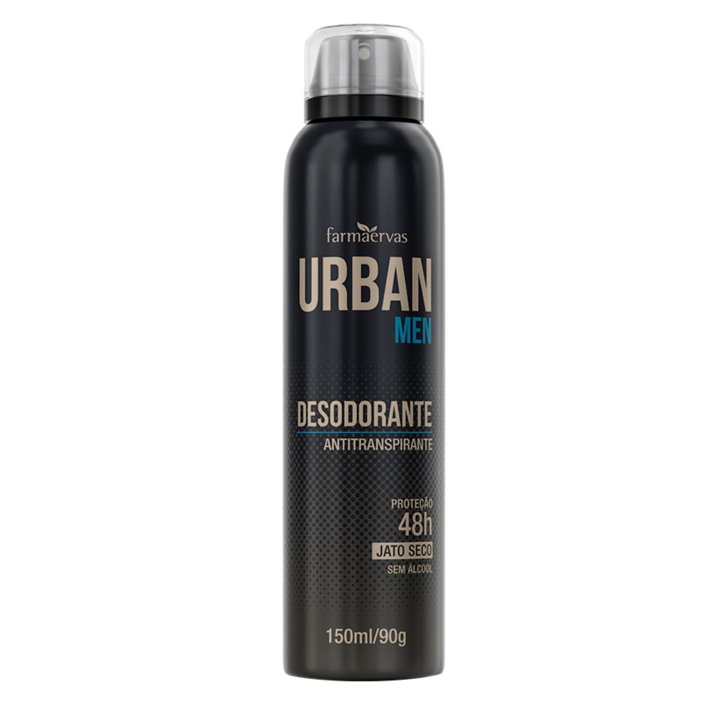 Farmaervas Desodorante Urban Men 150ml/ 90g