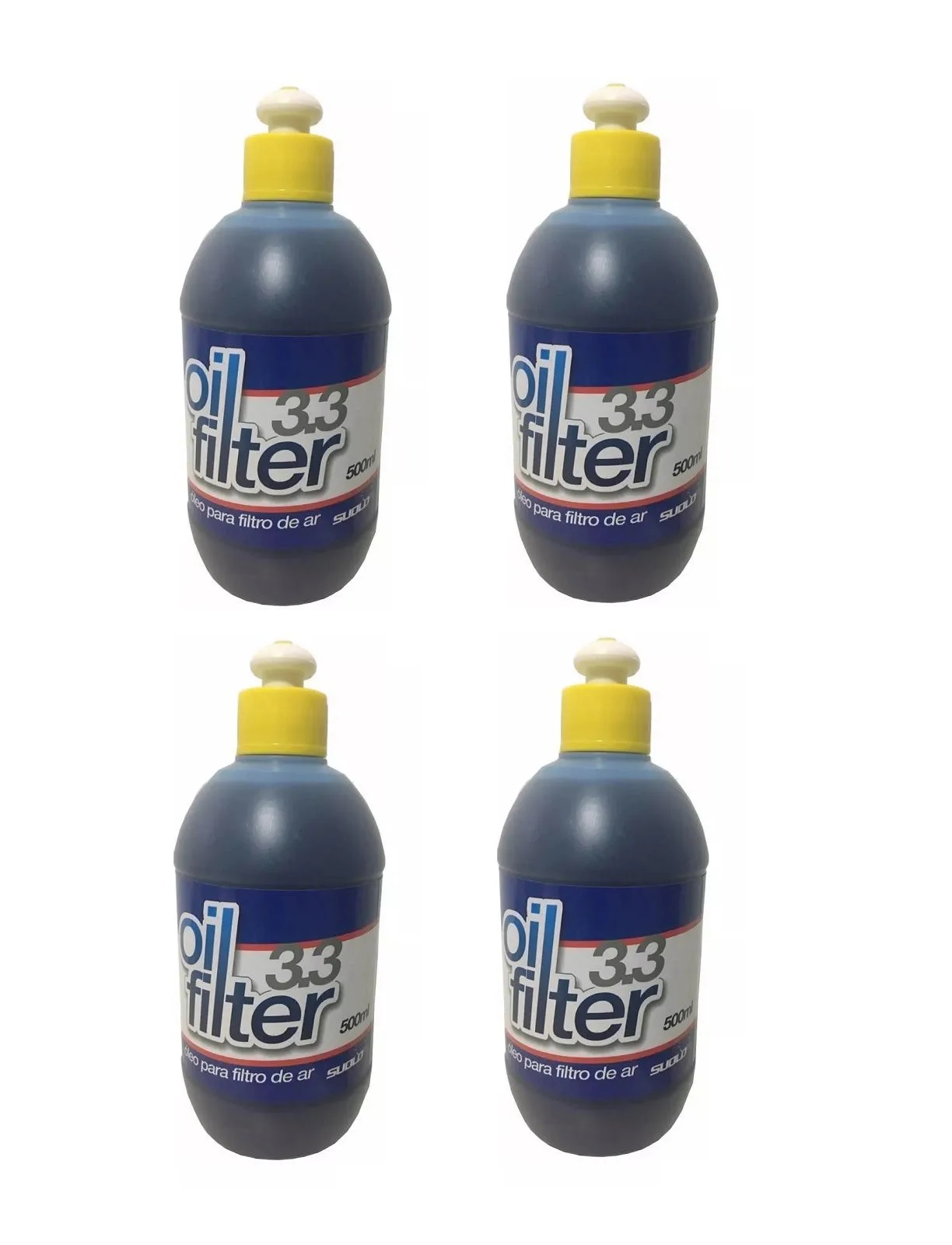 Kit Oleo para Filtro de Ar Suolo com 4 Unidades