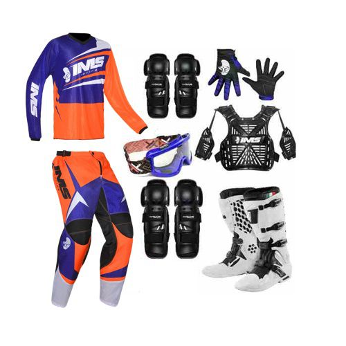 Kit Roupa Equipamento Trilha Motocross Completo Flex