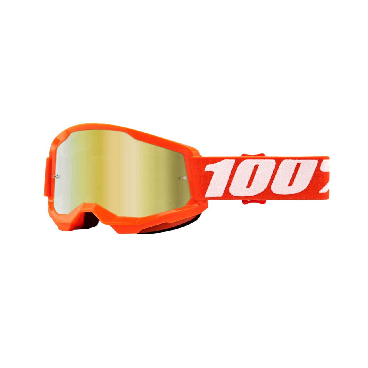 Óculos 100% Strata 2 Orange Lente Espelhada