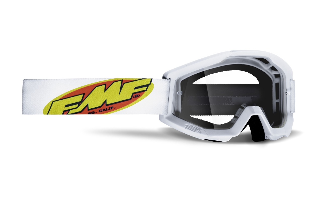 Óculos Motocross FMF Powecore Lente Transparente