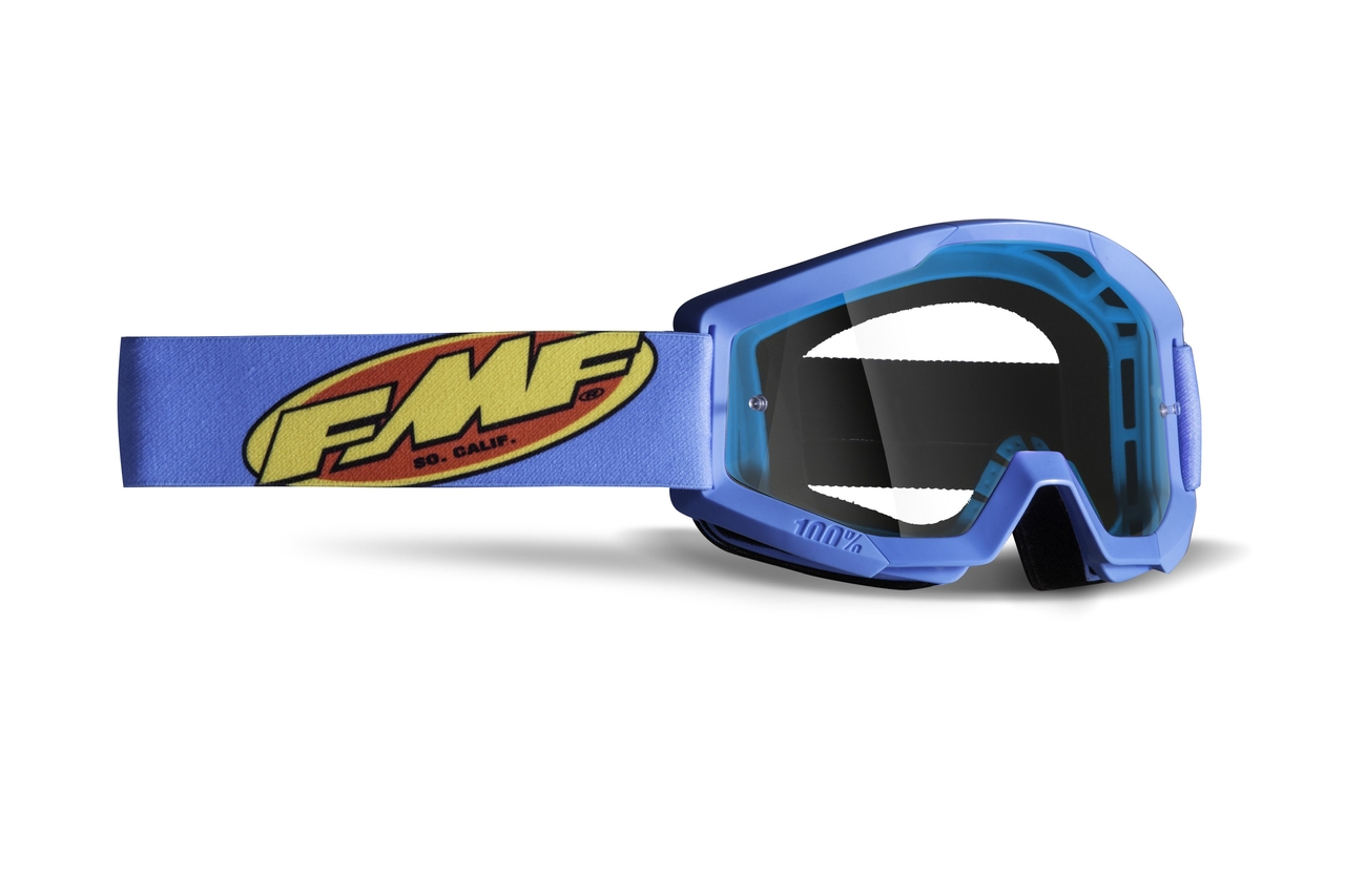 Óculos Motocross FMF Powecore Lente Transparente