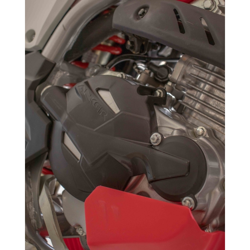 Protetor Tampas Motor Anker CRF 250F (magneto, ignição e óleo)