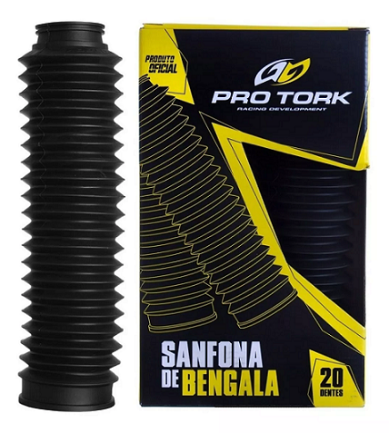 Sanfona de Bengala Pro Tork 20 Dentes DT 180 XLR 125 XTZ 125 NXR Bros 125/150