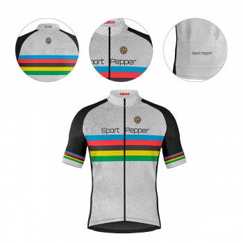 Camisa Sport Pepper Masculina Campea do Mundo Ciclismo 22