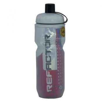 GARRAFA TERMICA REFACTOR SNOW FREE BPA (ATE 12 HORAS) VERMELHA 590 ML