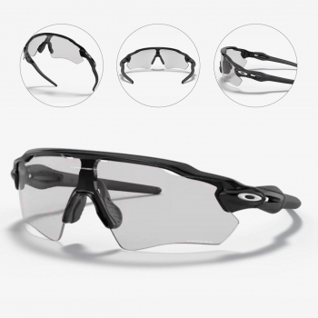 Oculos Para Ciclismo Oakley Radar Ev Path Preto Fosco Com Lente Clear Transparente