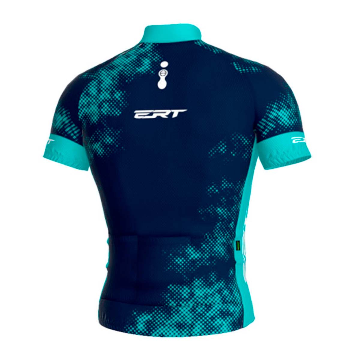 Camisa Ert Classic Deep Azul e Verde Ciclismo 22
