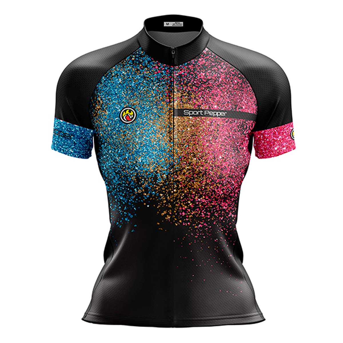 Camisa Sport Pepper Feminina Hatch Preta e Colors Ciclismo 22