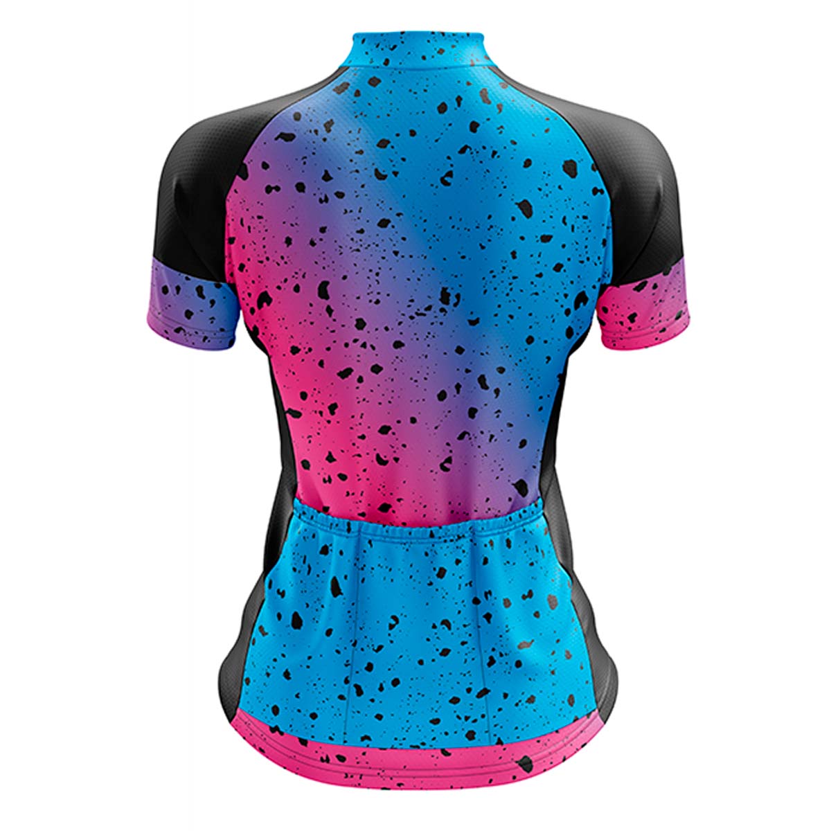 Camisa Sport Pepper Feminina Ligia Primenta Rosa e Azul Ciclismo 22
