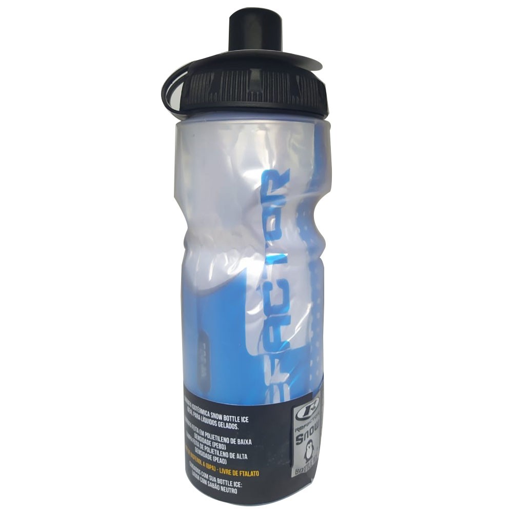 GARRAFA TERMICA REFACTOR SNOW FREE BPA (ATE 12 HORAS) AZUL 590 ML