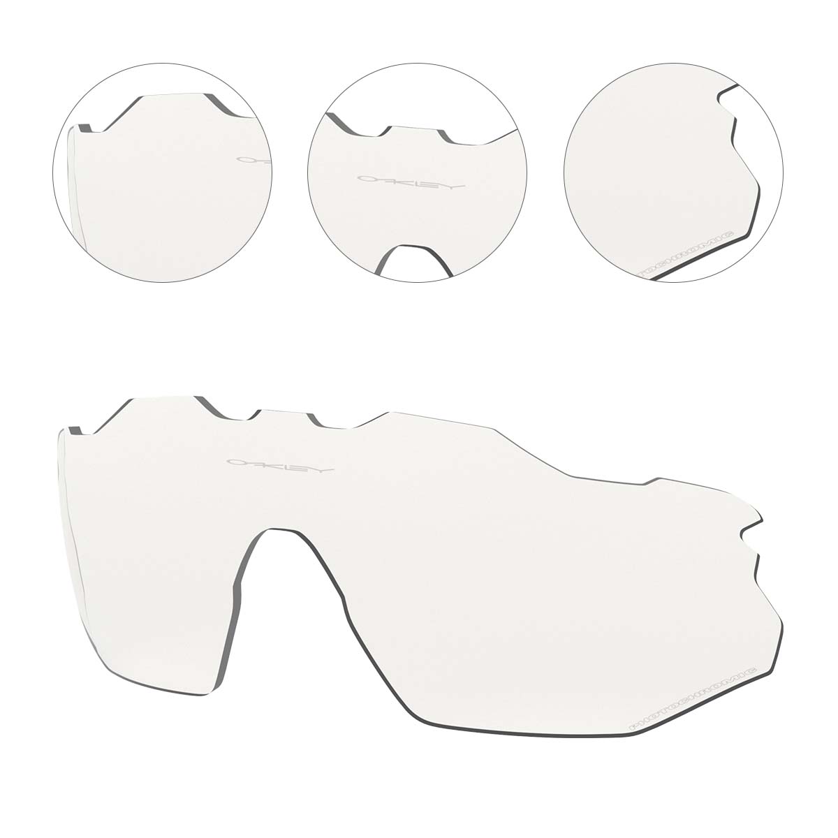 Lente Extra Para Oculos Oakley Radar Ev Advancer Clear Fotocromatica