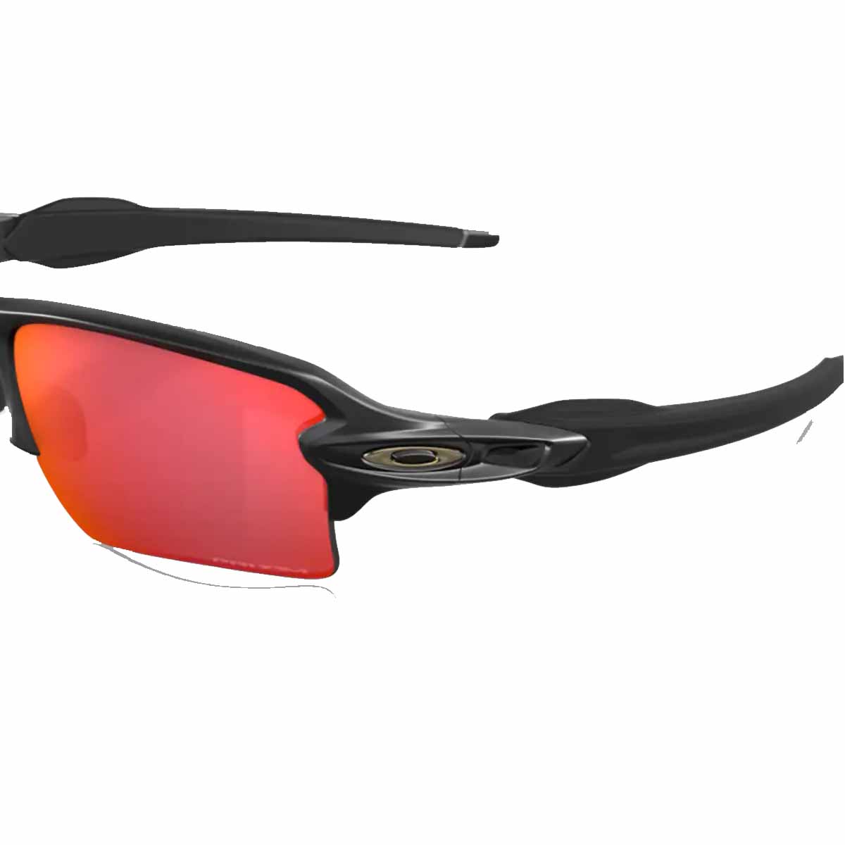 Oculos Para Ciclismo Oakley Flak 2.0 XL Preto Fosco Com Lente Prizm Trail Torch Espelhada Vermelha