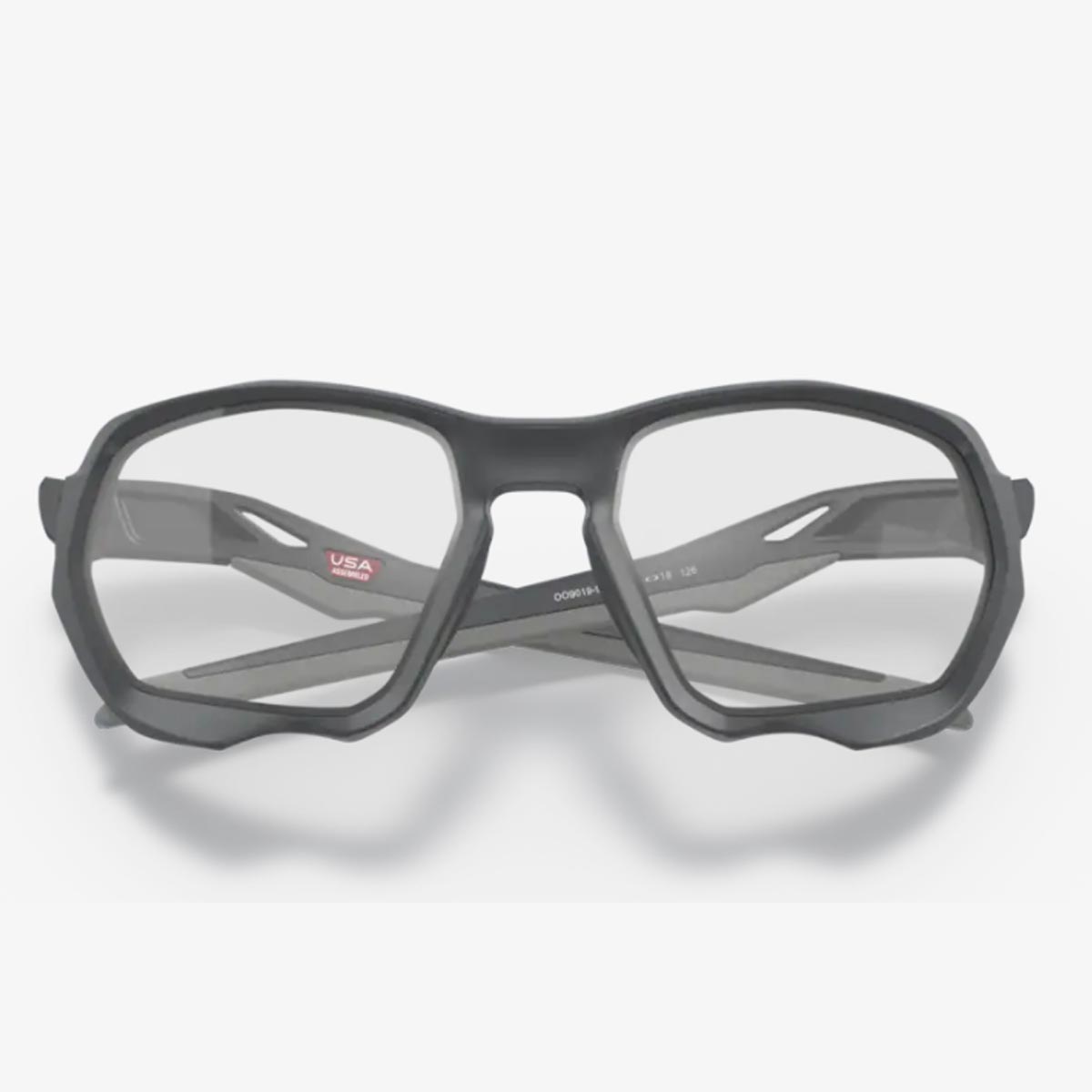 Oculos Para Ciclismo Oakley Plazma Cinza Carbon Com Lente Fotocromatica