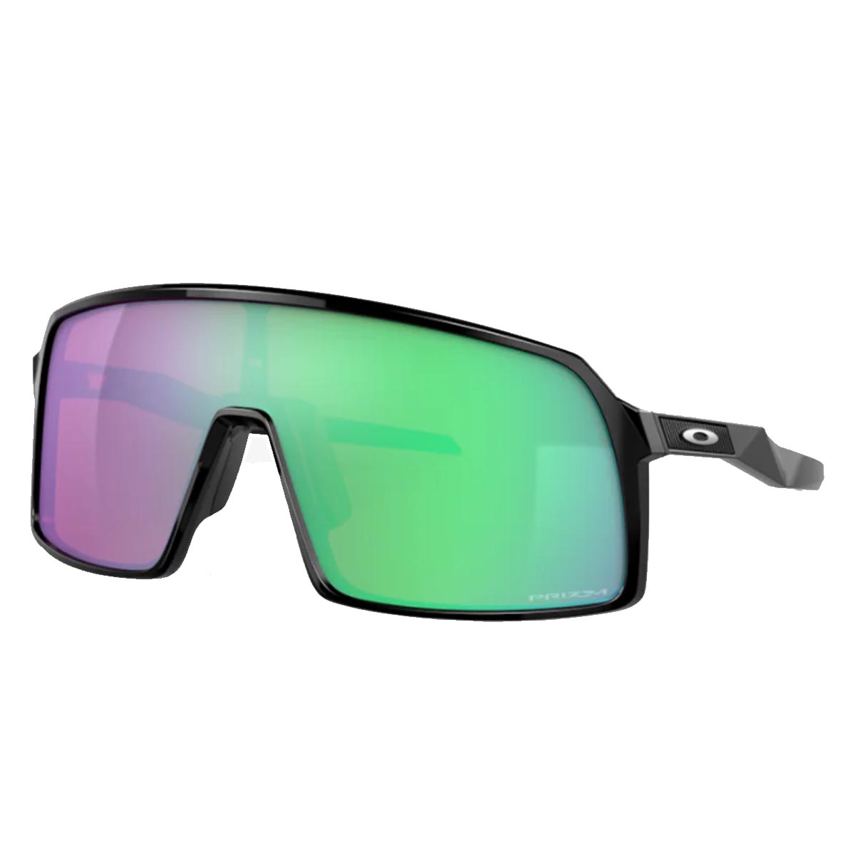 Oculos Para Ciclismo Oakley Sutro Preto com Lente Prizm Road Jade Espelhada Verde