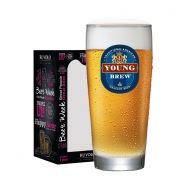 Copo de Cerveja Prime Frases Young Brew 315ml