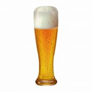 Copo de Cerveja de Vidro Weiss Linderhof Torcido 665ml