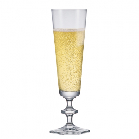 Taça Cristal Champagne Para Champanhe 225ml de Cristal