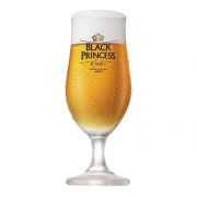 Taça de Cerveja Cristal Black Princess Nevada 370ml