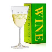 Taça de Vinho Branco Cristal Ritzenhoff Whitewine Glass Ingrid Robers 2010 200ml