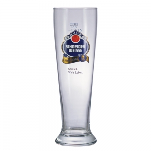 Copo de Vidro Colecionável Schneider Weisse Para Cerveja 660ml - Ruvolo - Foto 0