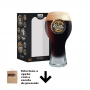 Copo de Cerveja Rótulos Frases Beer Coll. Craft Black 380ml