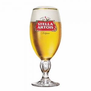 Jogo de Taças de Cristal Stella Artois Belgium Para Cerveja 315ml 6 Pçs - Ruvolo - Foto 1