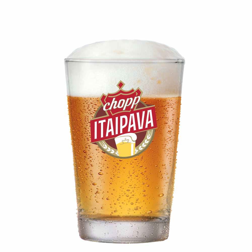 Copo de Cerveja Caldereta Chopp Itaipava Vidro 300ml
