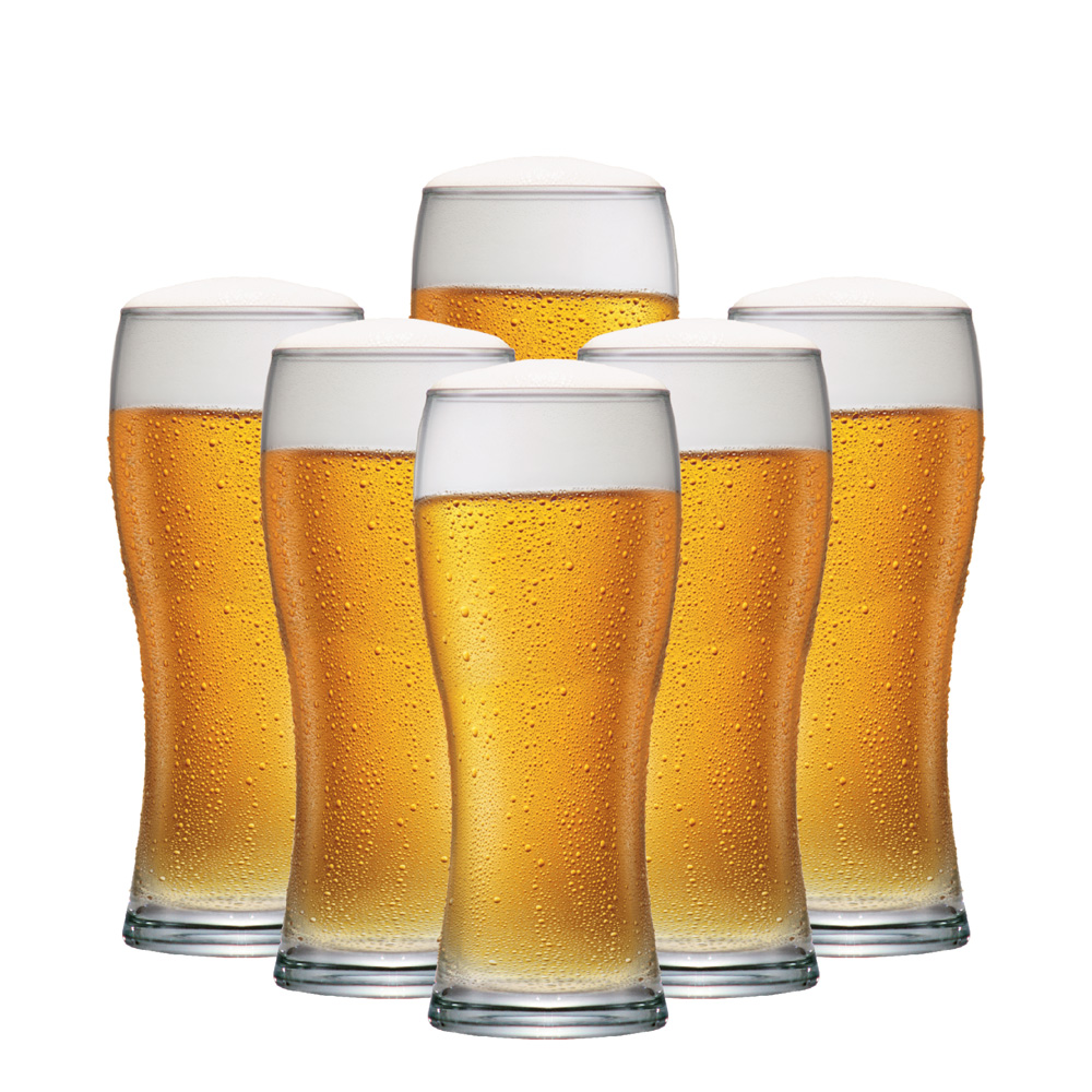 Jogo de Copos de Vidro Bavaria Para Cerveja 290ml 6 Pcs - Ruvolo - Foto 0