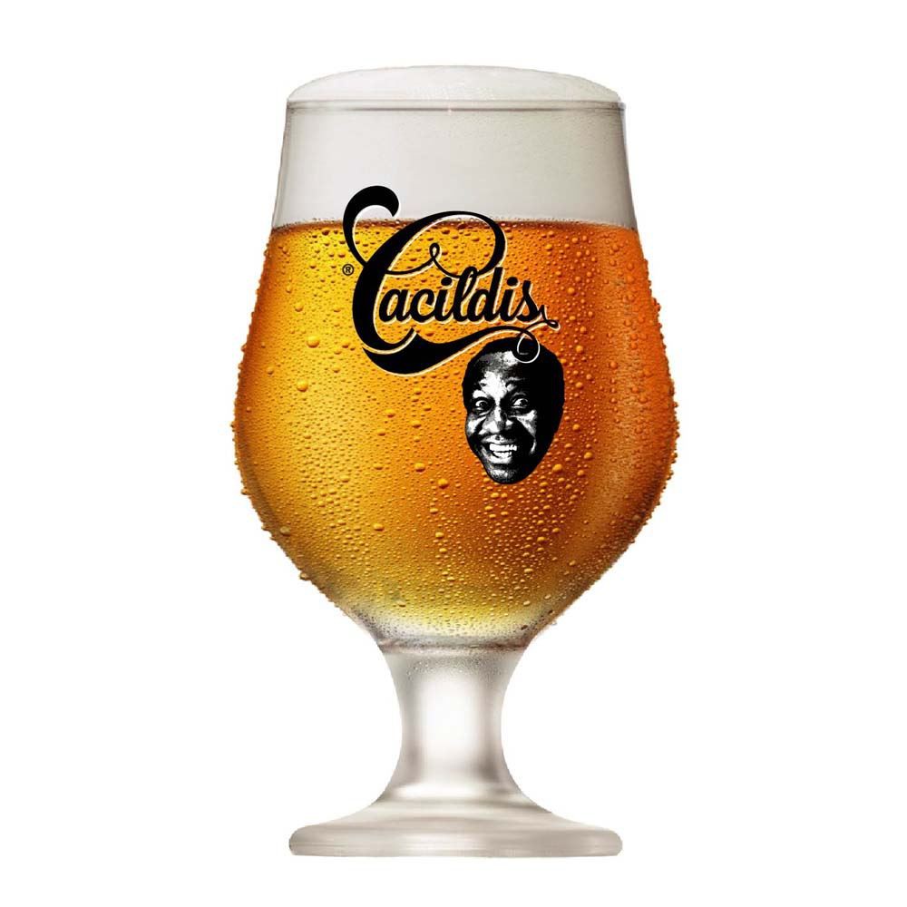 Taça de Cerveja Beer Cacildis Vidro 380ml