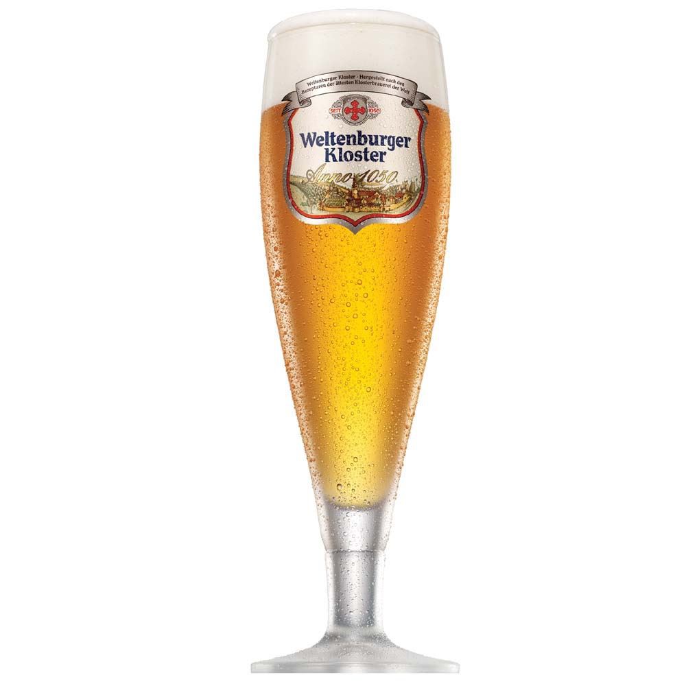 Taça de Cerveja Weltenburger Anno 1050 Cristal 390ml
