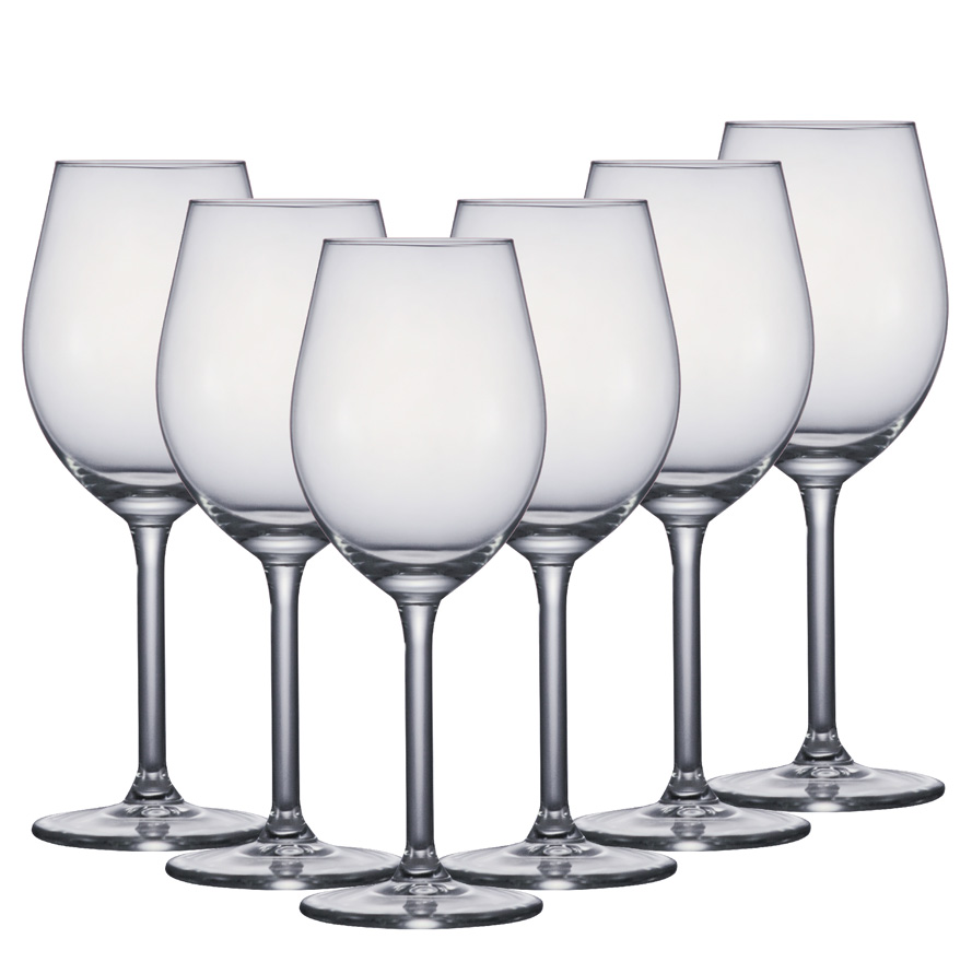 Taça de Vinho Vidro Esprit Du Vin White Wine 265ml 6ps