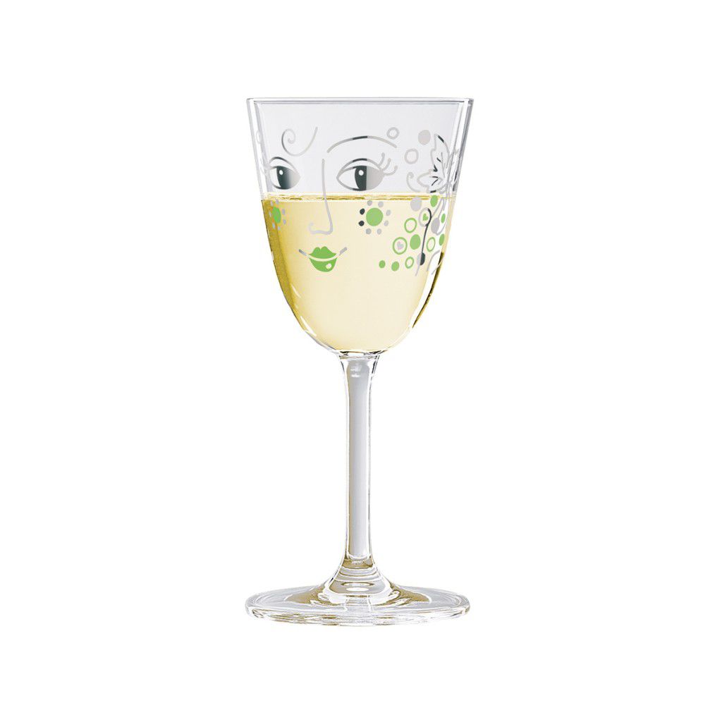 Taça de Vinho Branco Cristal Ritzenhoff Whitewine Glass Michaela Koch 2010 200ml