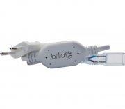 Kit Plug Conexão Brilia 432211 Fita LED Alta Tensão 14,4W IP65