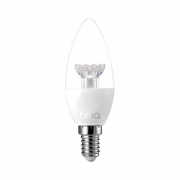 Lâmpada LED Brilia 300668 Vela Lisa Transparente E14 3W 2700K 220G IP20 Bivolt