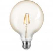 Lâmpada LED Save Energy SE-345.1390 Bulbo Filamento Vintage G125 4W 2200K 360G Bivolt