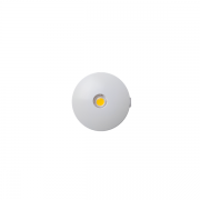 MIni Spot para Trilho Nordecor 6157/N Zora LED 1W 3000K 80lm 43x43x31mm Bivolt Branco