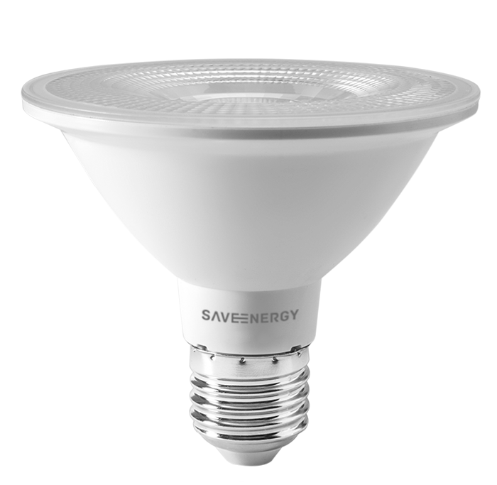Lâmpada Par30 Save Energy SE-115.1462 Crystal 10W 2700K 38º E27 Bivolt  - BLight.com.br | E-Commerce de Iluminação