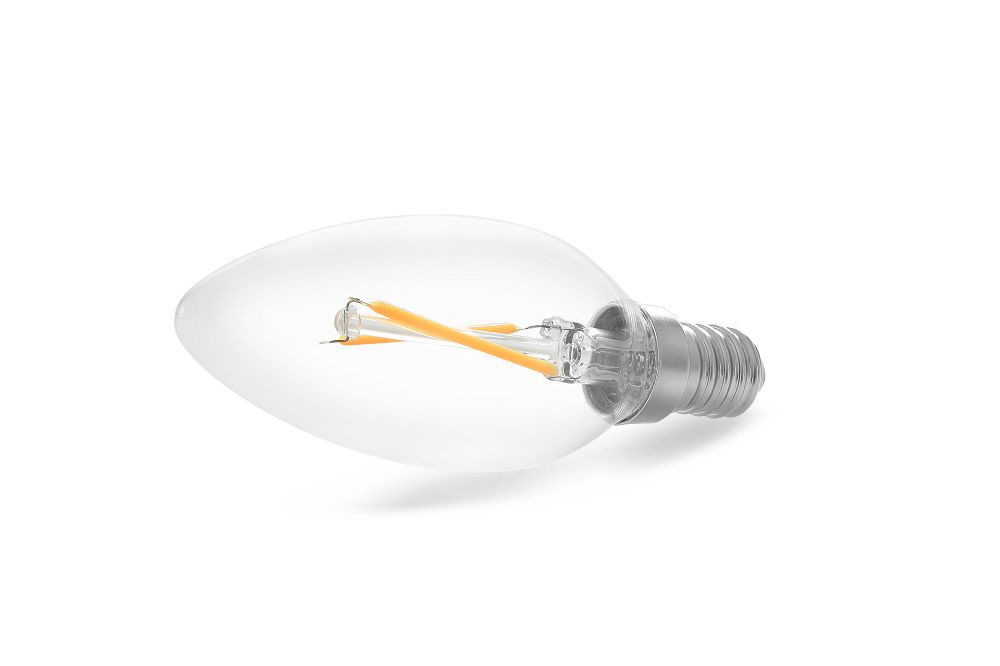 Lâmpada LED Save Energy SE-200.1029 Vela Filamento E14 2W 2400K 360G 220V - BLight.com.br | E-Commerce de Iluminação