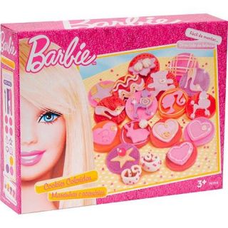 Barbie Massinha Cookies Coloridos