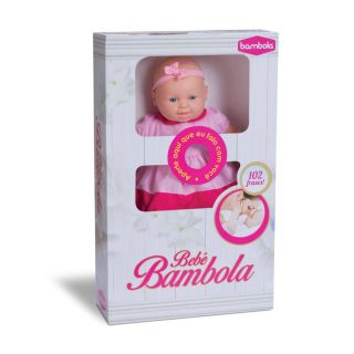 Boneca Bebe 102 Frases Bambola
