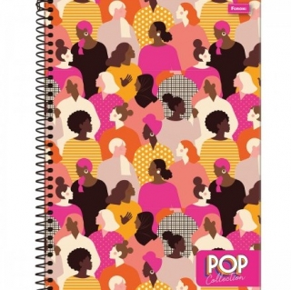 Caderno C/D 20 Materias Pop Collect Foroni