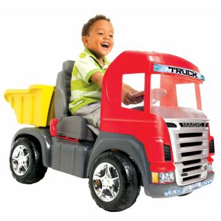 Caminhao Truck Com Pedal Vermelho Magic Toys