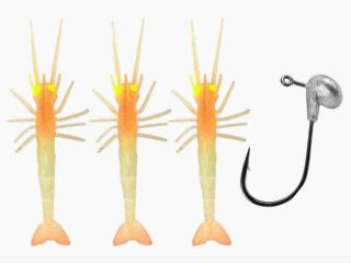 Isca Artificial Dancer Shrimp 4'' Cor E023 Marine Sports
