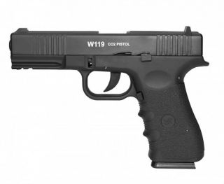 Pistola Pressao Wingun W119 Slide Metal Co2 4,5mm Rossi