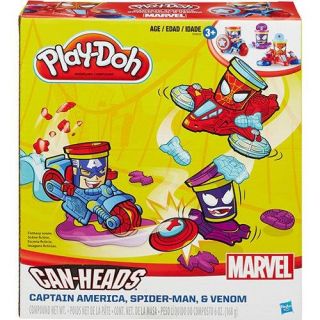 Play Doh Massa De Modelar Marvel Pote Veiculo Hasbro