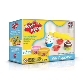 Super Massa Mini Cupcakes Estrela